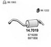ASSO 14.7019 End Silencer